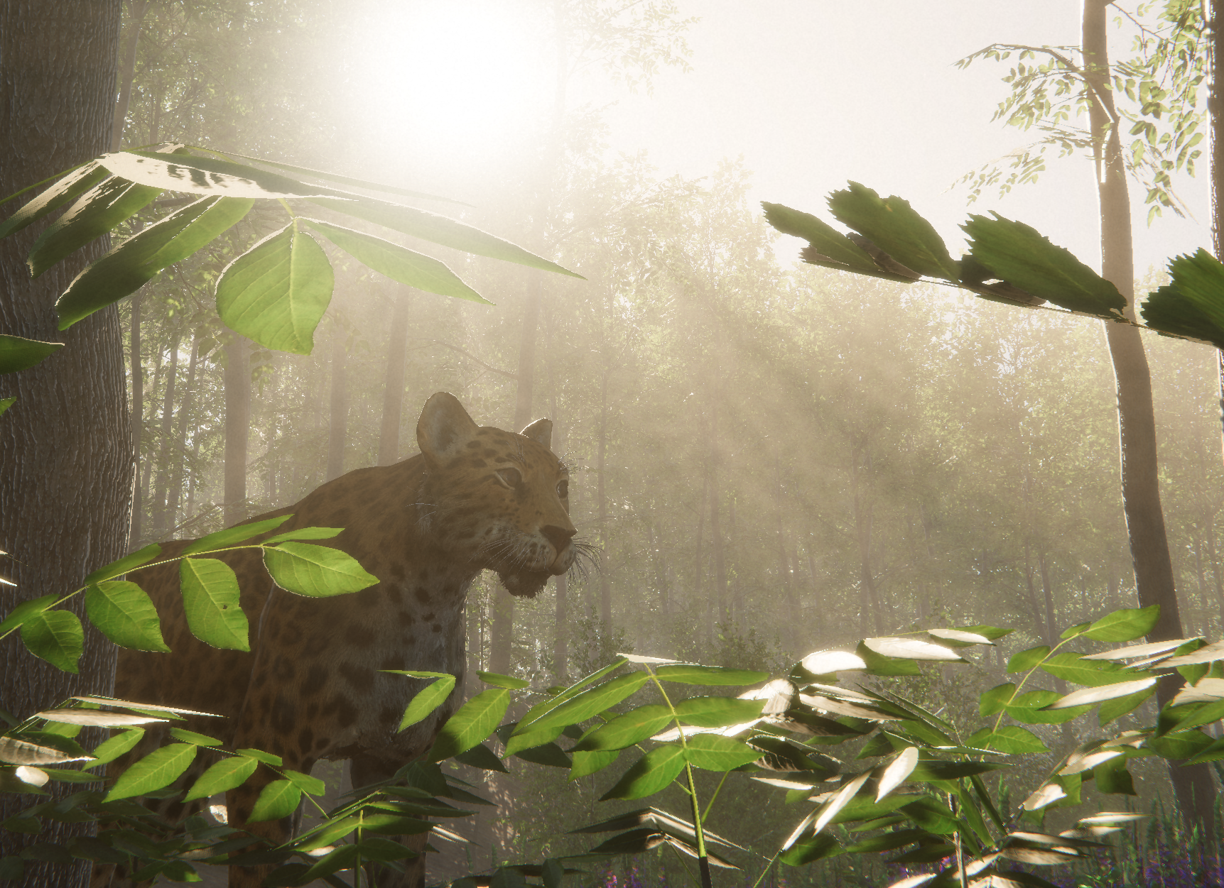 Forest environment in Become A Monarch